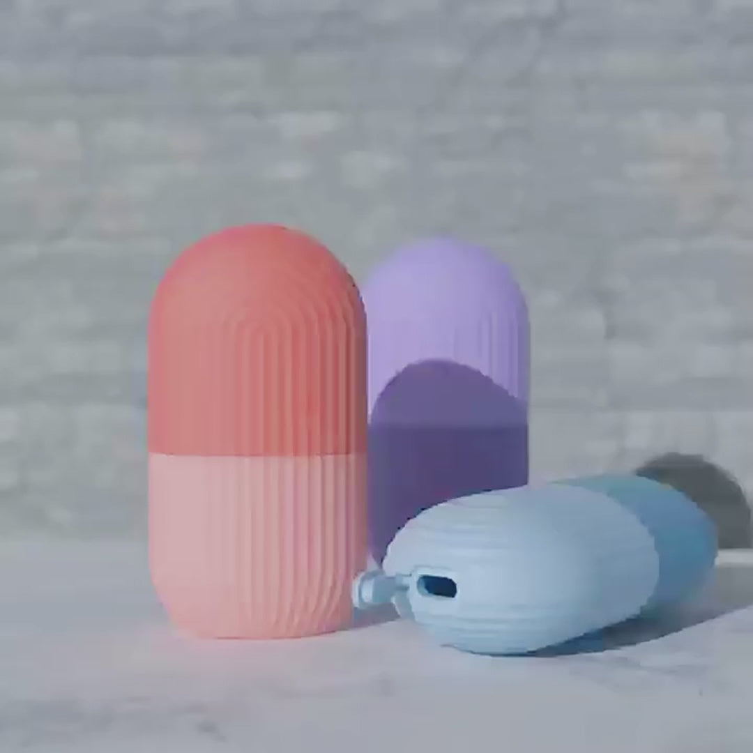 Ice Roller Cryo Visage Yuja I Effet bonne mine instantanée